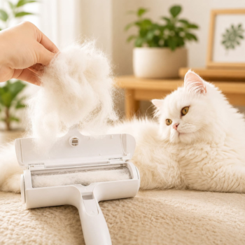 Portable Pet Hair Remover Roller for home cleaning